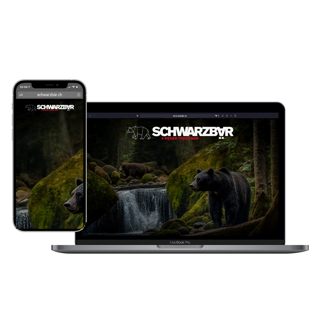 schwarzbär.ch – Webdesign