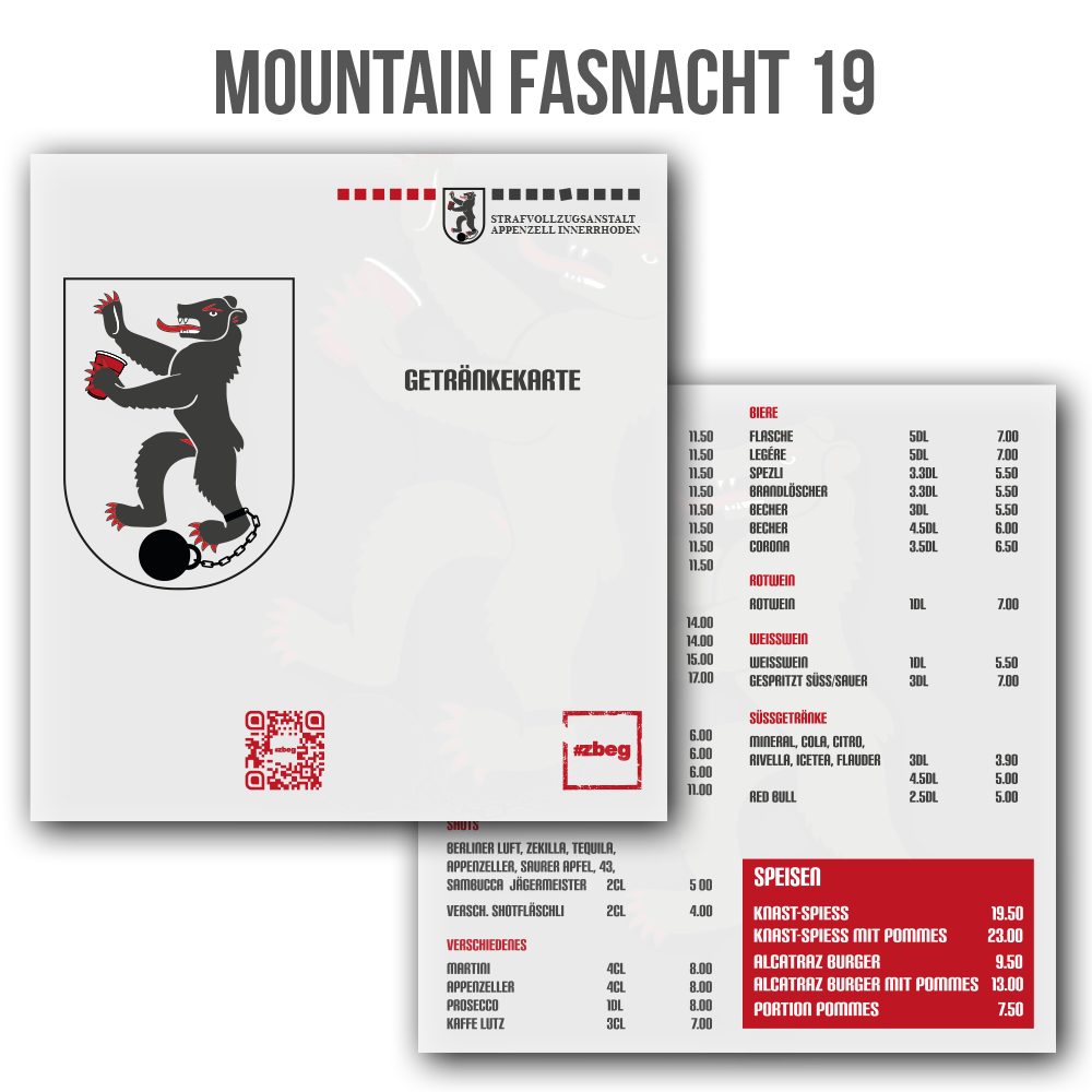 getränkekarte fasnacht 18 mountain appenzell