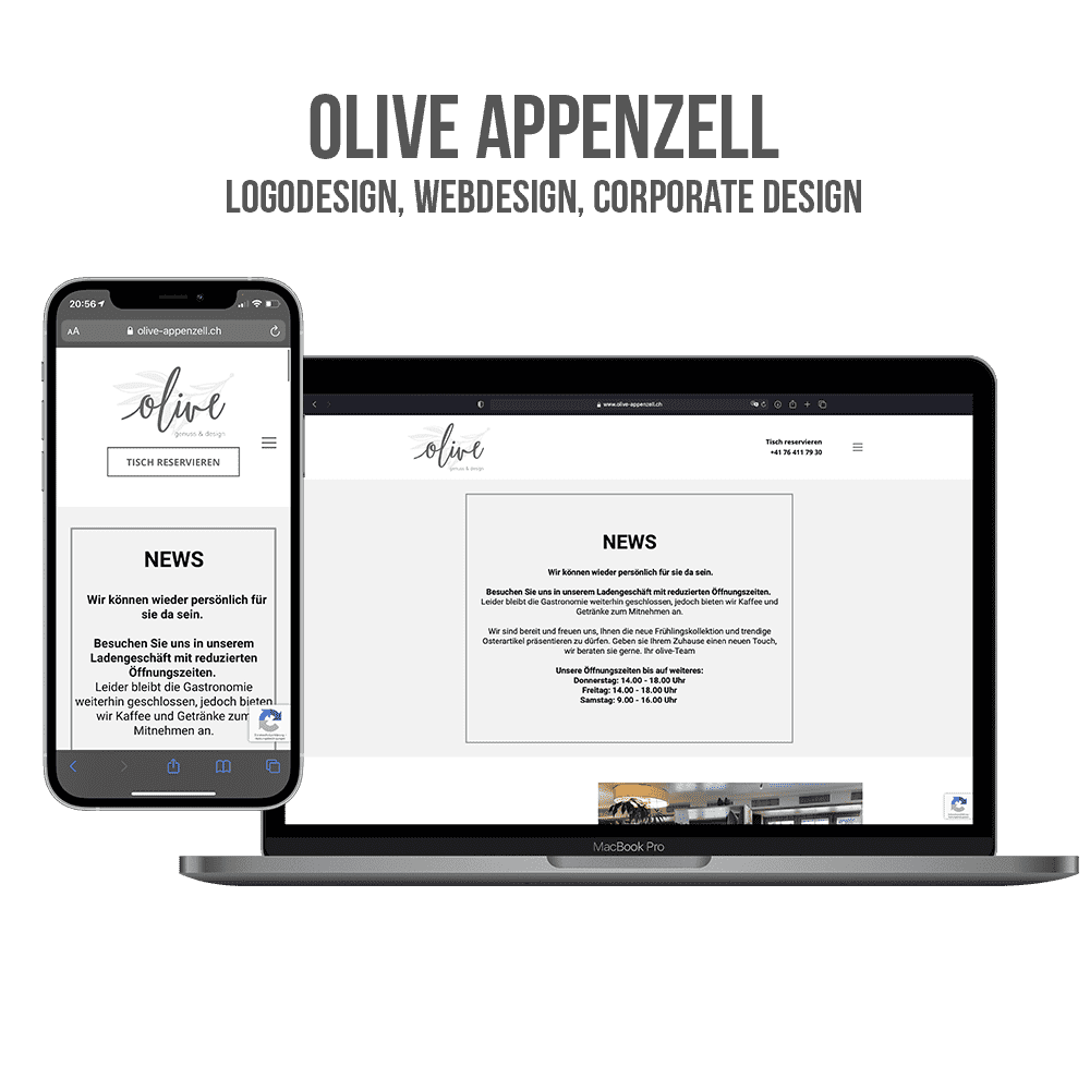 oliveappenzell - webdesign