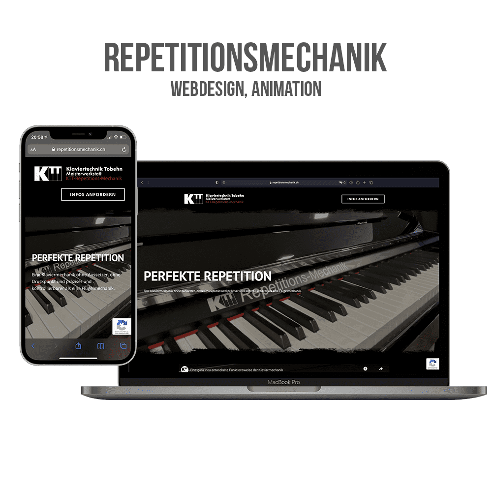 repetitionsmechanik - webdesign